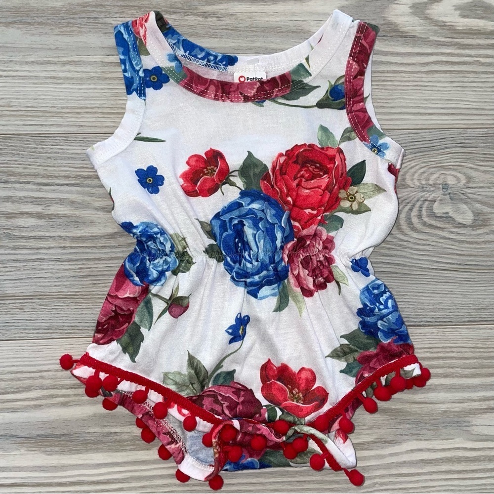 ⭐PatPat Baby Girls Summer Romper 3-6 Months⭐